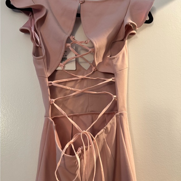 Selfie Leslie Blush Mini Dress - Picture 4 of 5